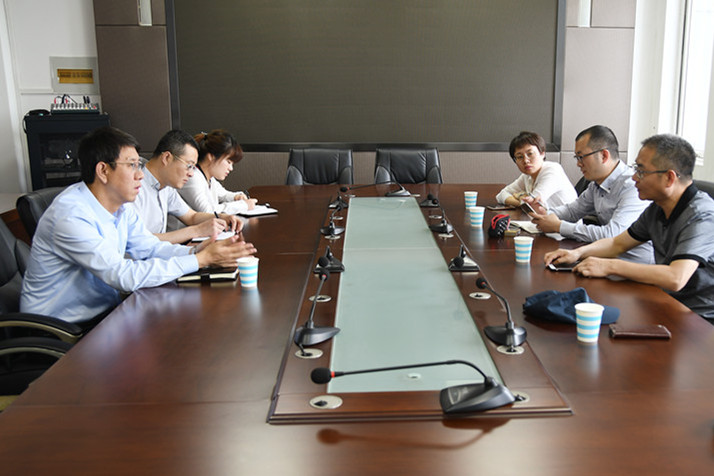 开发区与中化国际（控股）股份有限公司膜科技事业部举行交流洽谈会(图1)