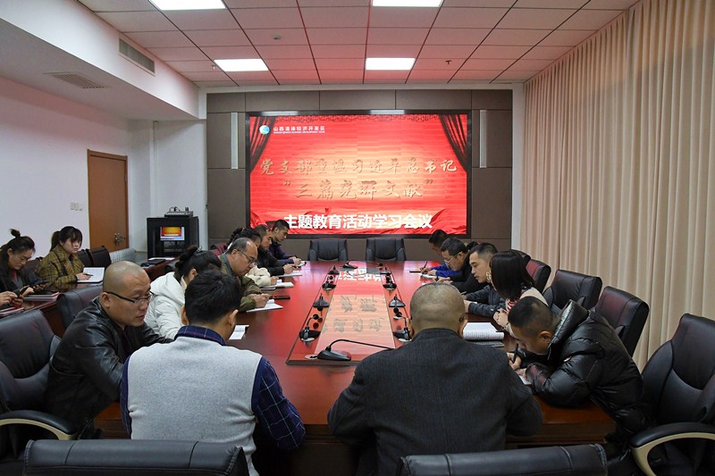 开发区召开主题教育活动学习会议(图1)