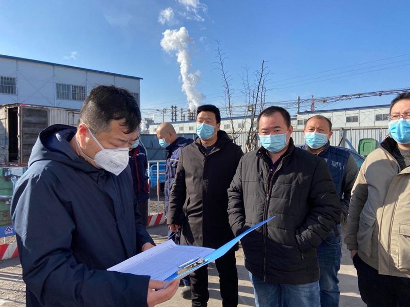 开发区加强准备复工项目疫情防控工作督导(图2)