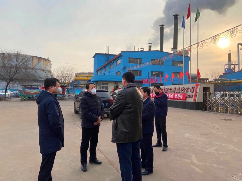 开发区实地督导企业疫情防控工作(图1)