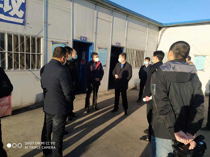 我县领导赴开发区实地检查指导企业疫情防控工作(图2)