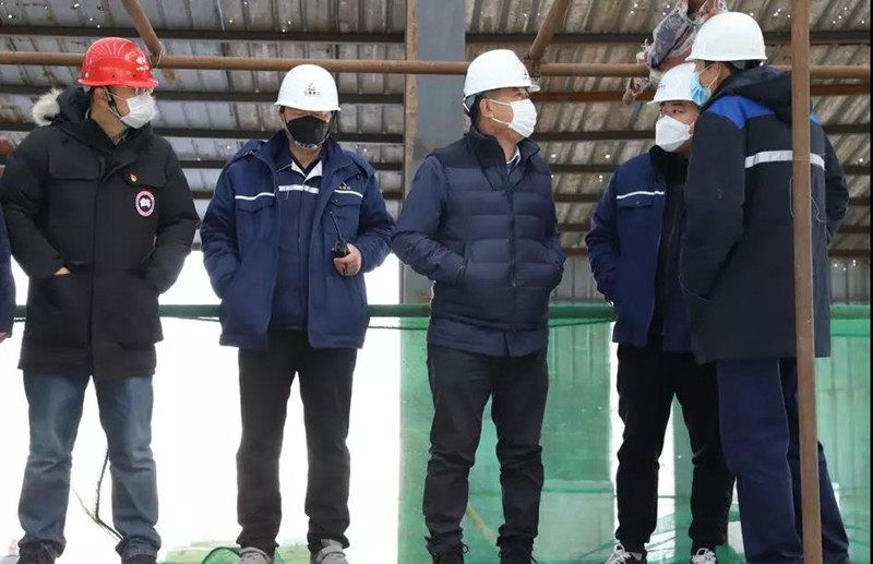 山西亚鑫集团举行“新项目工程一号炉砌筑仪式”(图4)