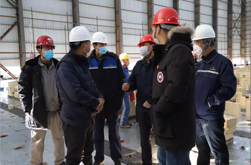 山西亚鑫集团举行“新项目工程一号炉砌筑仪式”(图7)