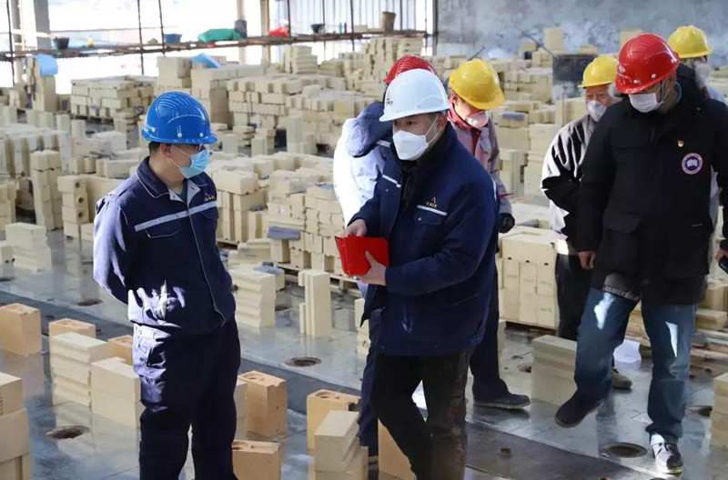 山西亚鑫集团举行“新项目工程一号炉砌筑仪式”(图8)