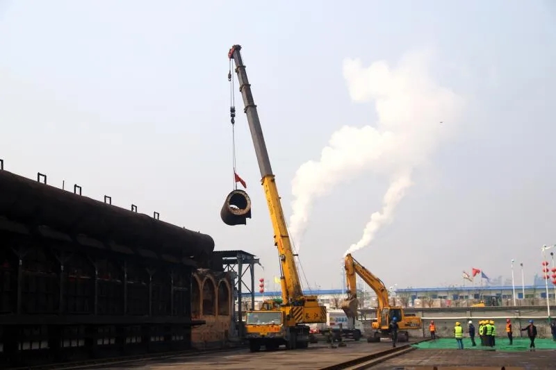 亚鑫集团举行清徐精细化工循环产业园项目推进暨港源焦化拆除仪式(图4)