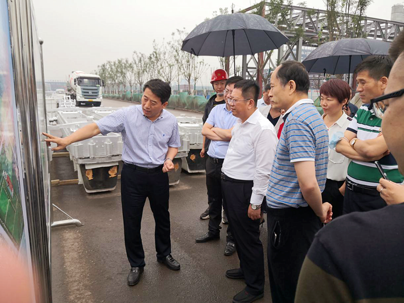 山西省投资促进局局长杨春权一行调研山西清徐经济开发区(图1)