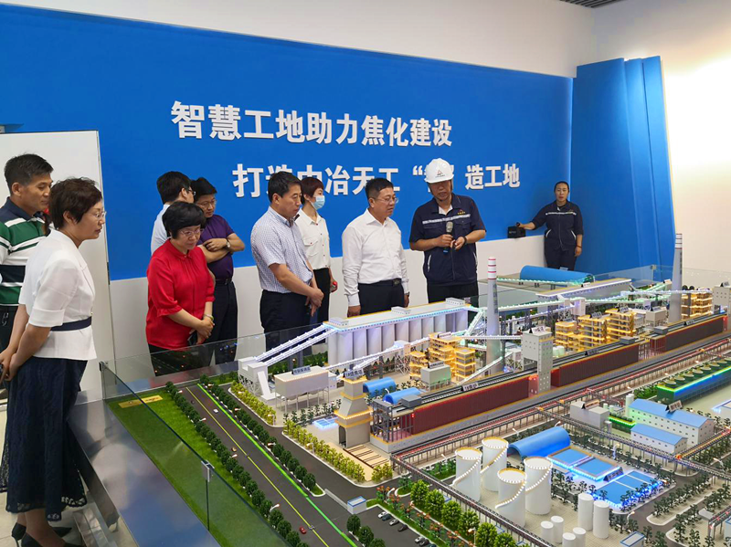 山西省投资促进局局长杨春权一行调研山西清徐经济开发区(图2)