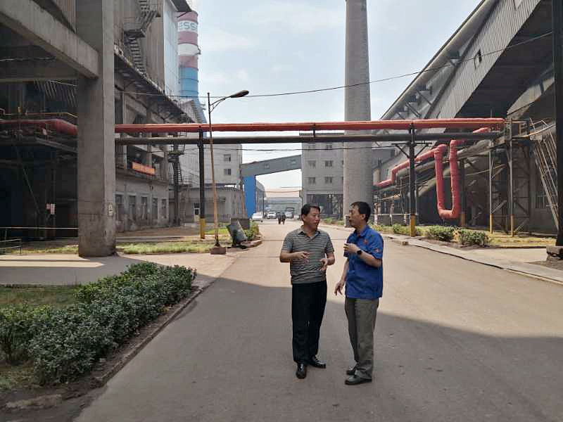 邢蕴武赴美锦钢铁调研(图1)