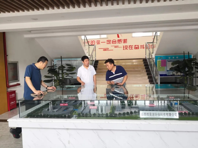 董笑龙副主任带队赴区内企业、太原理工大学考察调研(图1)