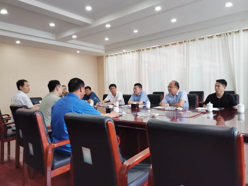 太原市纪委监委驻市商务局纪检监察组莅临清徐经济开发区调研(图1)