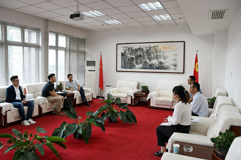 中国旭阳集团有限公司一行来清徐经济开发区考察(图1)