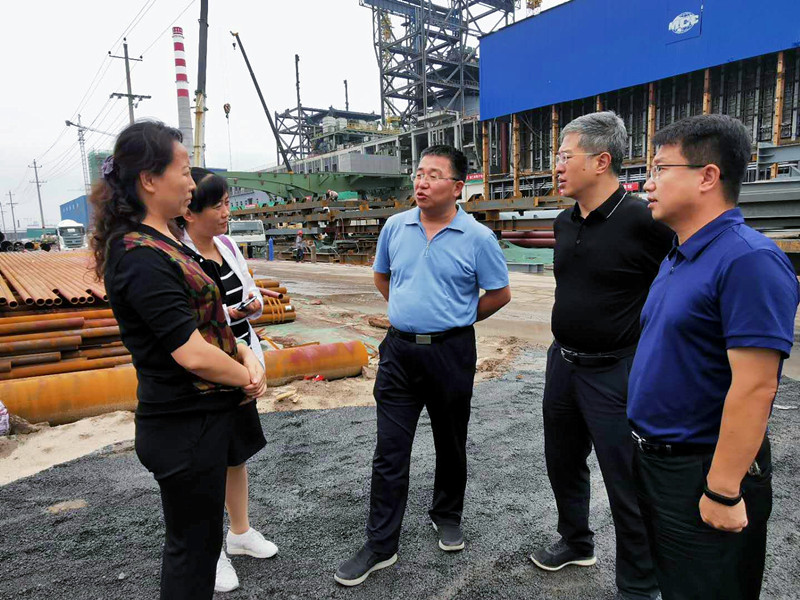 省委组织部调研精细化工循环产业园非公党建(图1)