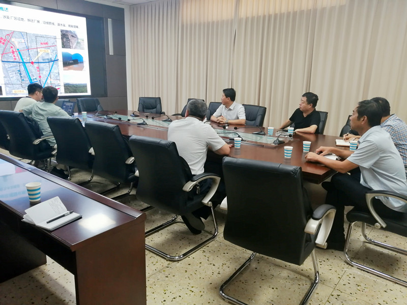 清徐经济开发区召开规划一路设计方案汇报会(图1)