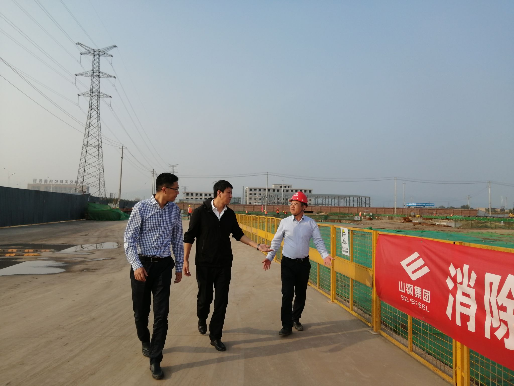 副县长董笑龙调研清徐经济开发区标准化厂房项目(图1)