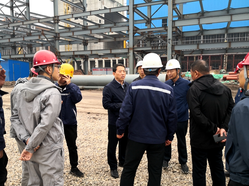 清徐经济开发区对在建项目进行安全隐患排查(图1)