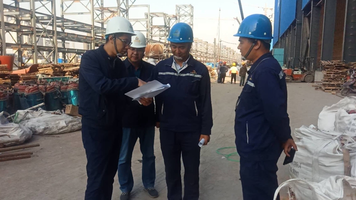 孟涛带队检查企业安全问题整改情况(图1) 孟涛带队检查企业安全问题整改情况(图1)