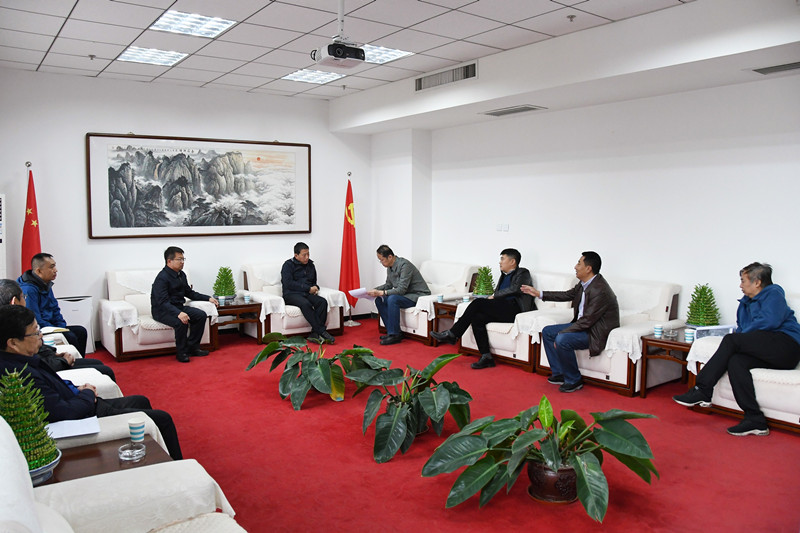 太原第一热电厂就推进项目用地事宜来清徐经济开发区洽谈(图1)