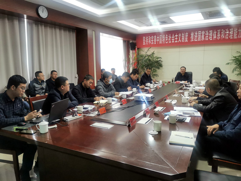 孙泉主持召开东湖退、九斗退治理设计汇报会(图1)