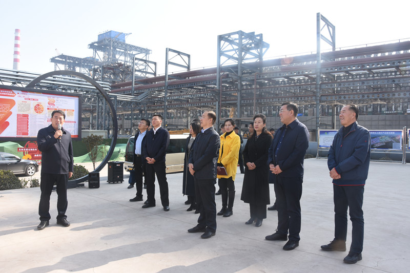 省能源革命综合改革试点工作调研组莅清调研(图1)