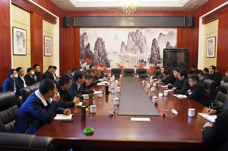 清徐经济开发区组织召开精细化工循环产业园公辅项目推进会议(图1)