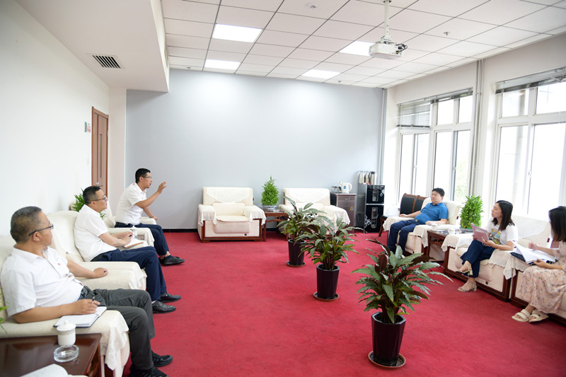 清徐经济开发区与山西现代循环经济研究院举行会谈(图1)