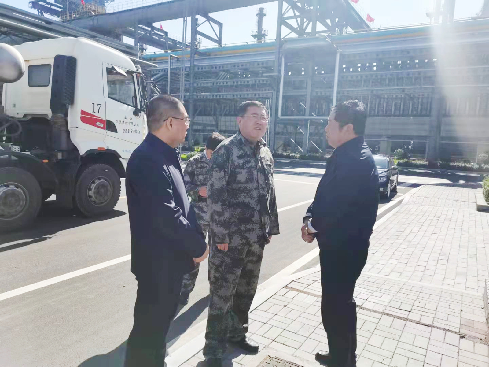 孙泉检查调研灾后开发区企业基础设施建设情况(图2)