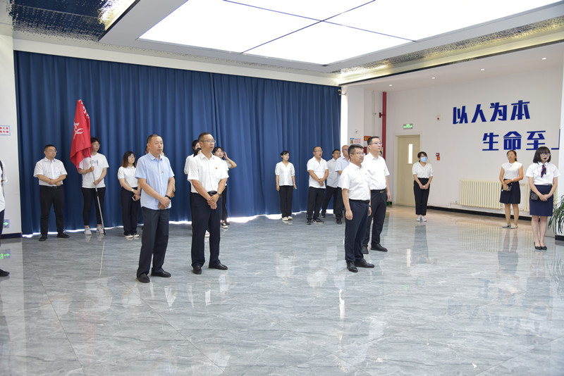 清徐经济开发区机关党支部举行“喜迎二十大，奋进新征程，庆‘七一’”主题党日活动(图7)