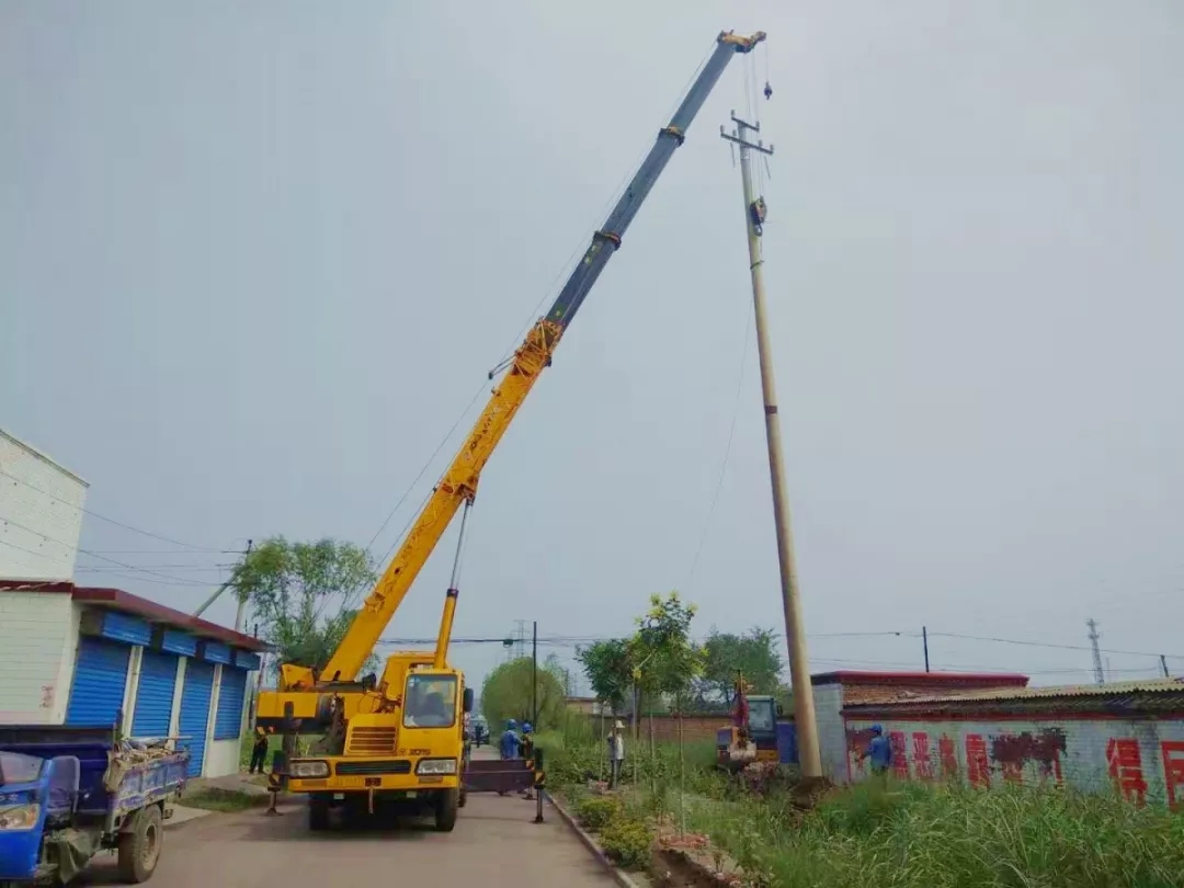 推进供电施工作业 确保项目开工建设(图1)