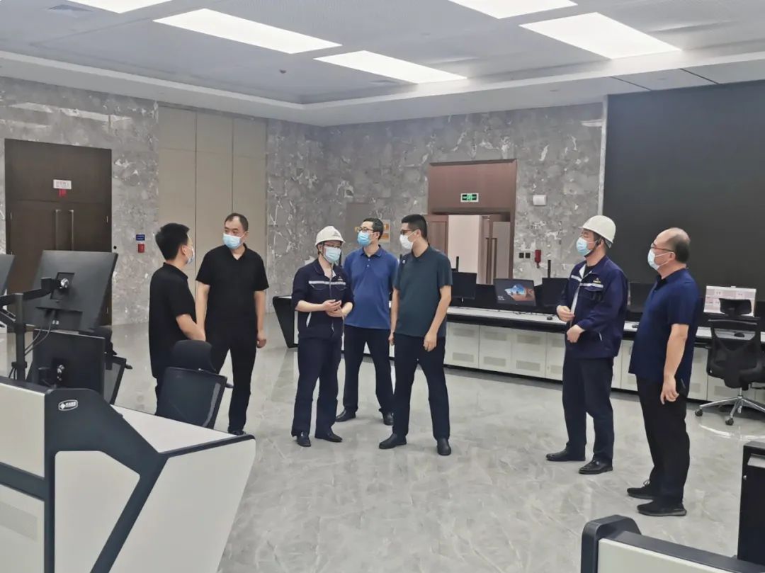 孟涛调研区内企业项目进展情况并督导检查疫情防控工作(图1)