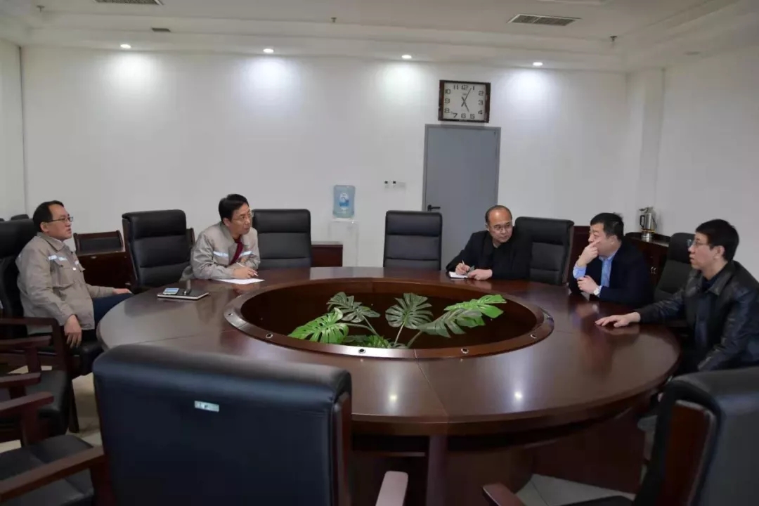 王国庆、董笑龙一行赴阳煤太化考察，全力推进转型项目建设(图1)