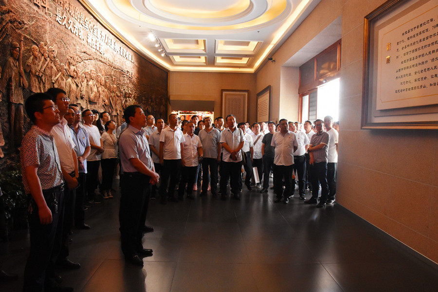 开发区庆祝党的生日 重温“右玉精神”(图2)